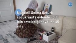 Çocuk yaşta evlendirildiği için ertelediği hayaline yıllar sonra kavuştu