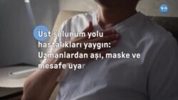 Solunum yolu enfeksiyonlarına karşı uzmanlardan aşı, maske, mesafe uyarısı